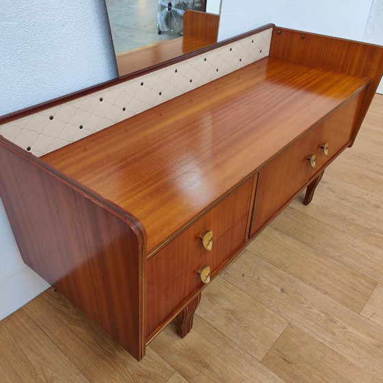 Image 1 of Meuble de rangement vintage milieu du siècle, coiffeuse, buffet, meuble TV bas