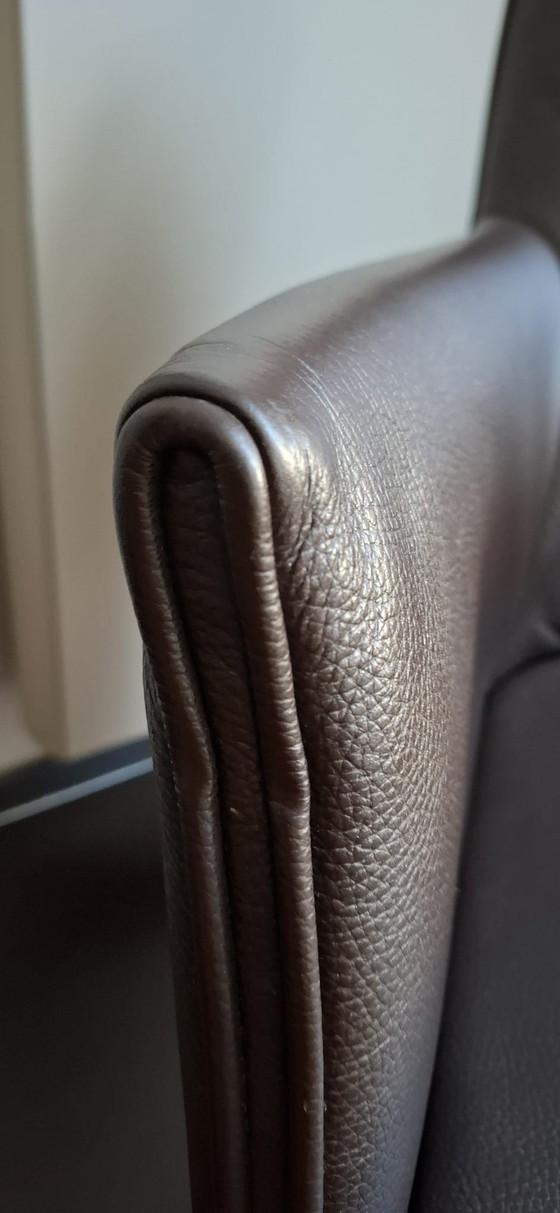 6 KING METAL Armchairs by Jan Neggers – Dining chairs, Leather (photo 9 of 13)