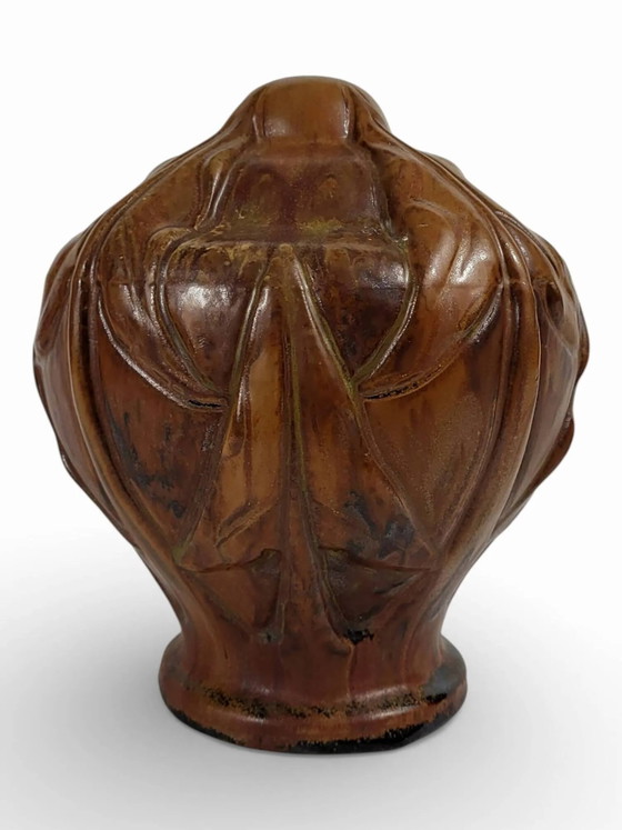 Scultura in arenaria / Puisaye / Lucien Arnaud / Art Nouveau – Sculture, Porcelain, Ceramic (photo 8 of 8)