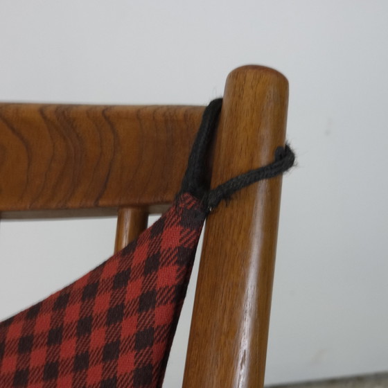 Image 1 of Frank Reenskaug, Bramin Møbler schommelstoel Deens teak 60's