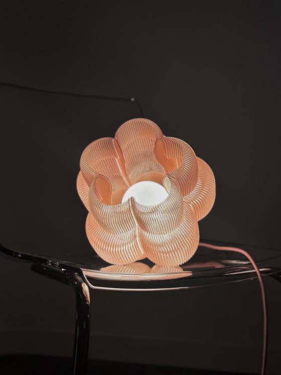 Image 1 of Petulia L "Pink Taffy" ByLucop - Organic Sculptural Pendant Lamp - Artisan 3D Printed Design
