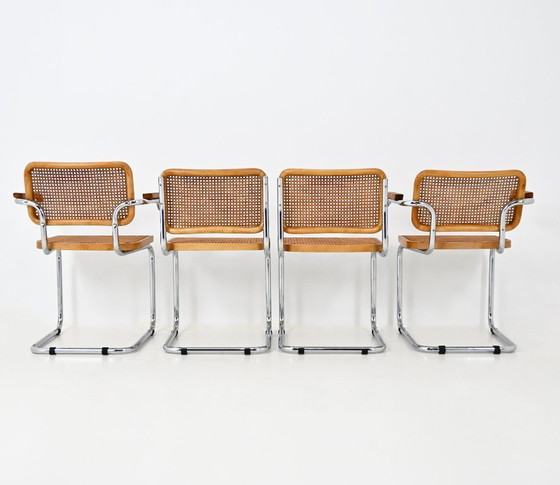 Set di 4 sedie da pranzo modello B32 di Marcel Breuer – Wood (photo 5 of 10)