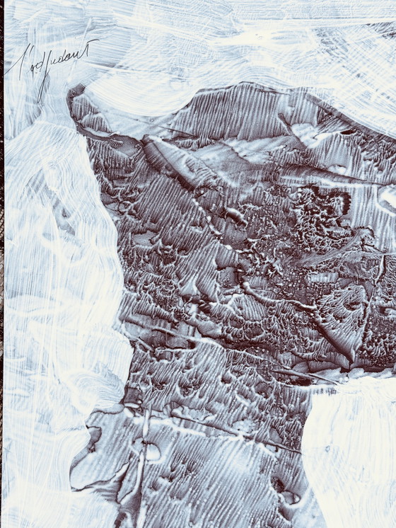 Image 1 of Robert Detheux - Quadro surrealista del 1978 - Il garante