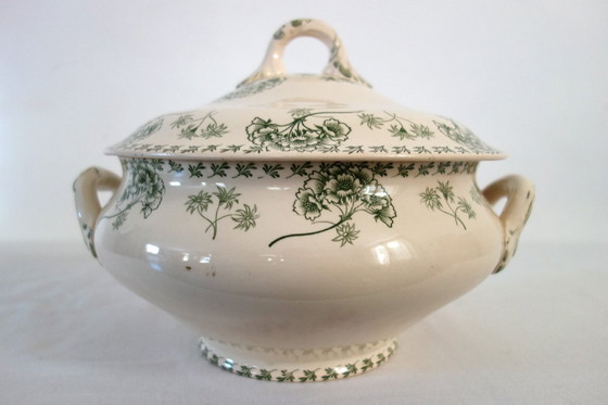 Image 1 of Grande zuppiera in pietra di ferro "Palmyra" Sarreguemines