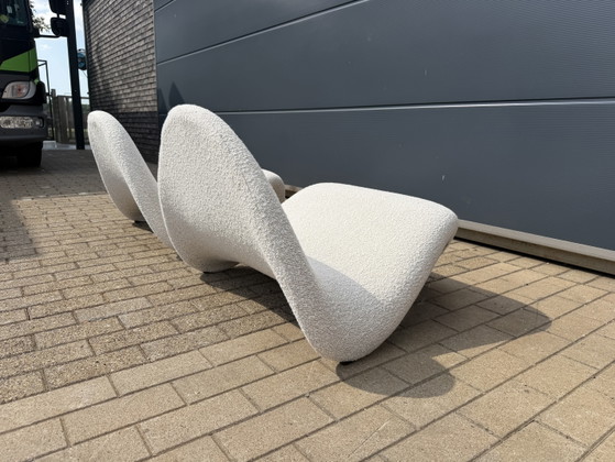Image 1 of 2x Artifort Tongue F577 Pierre Paulin Beige Bouclé ¡¡MENTA CONDICIÓN!!