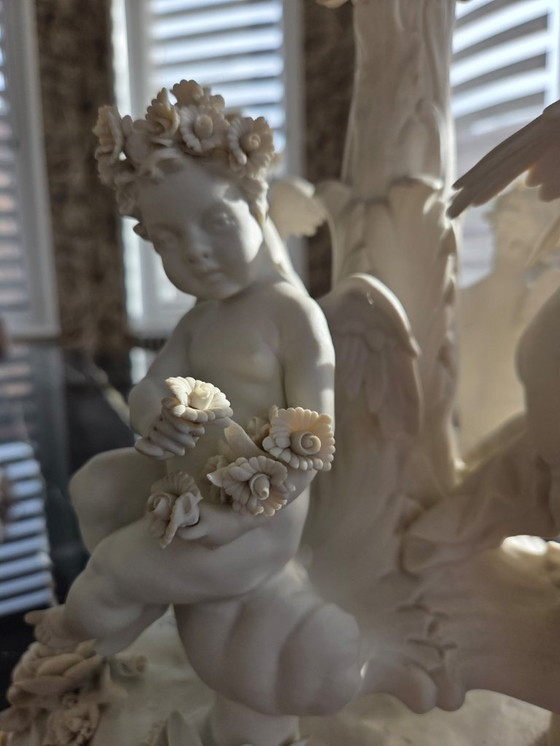 Image 1 of Cesare Villari - Scultura - Porcellana biscotto - XX secolo (Rif 3773)