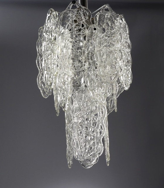 Image 1 of Lustre Mazzega Murano 1970