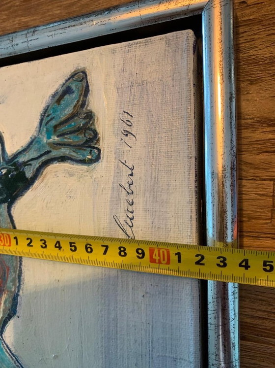 Image 1 of Cobra Oil painting Lucebert “The Rider” 1961