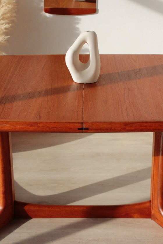 Image 1 of Vintage Dyrlund Teak Dining Table – The Excellence of Danish Design