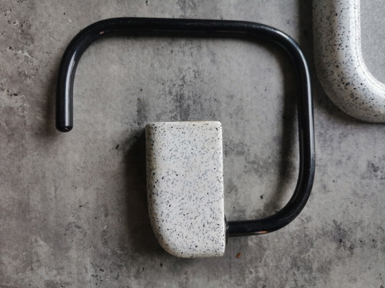 Image 1 of Set  bagno anni 79 (CARRARA E MATTA) 