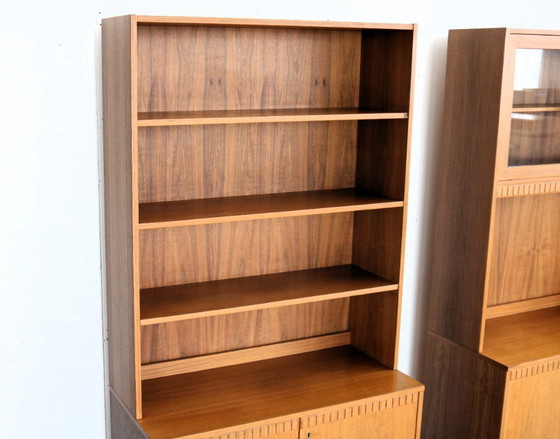 Image 1 of 3x vintage Swedish wall cabinets