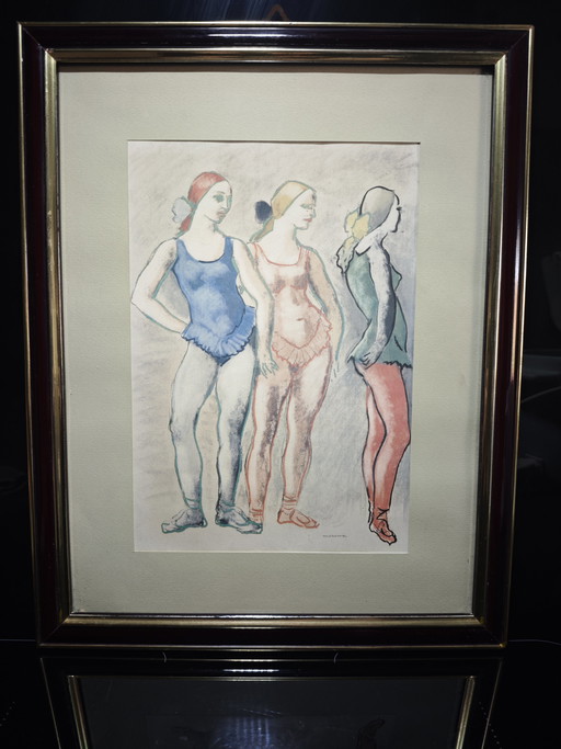 Vintage frame, de Messina-dansers