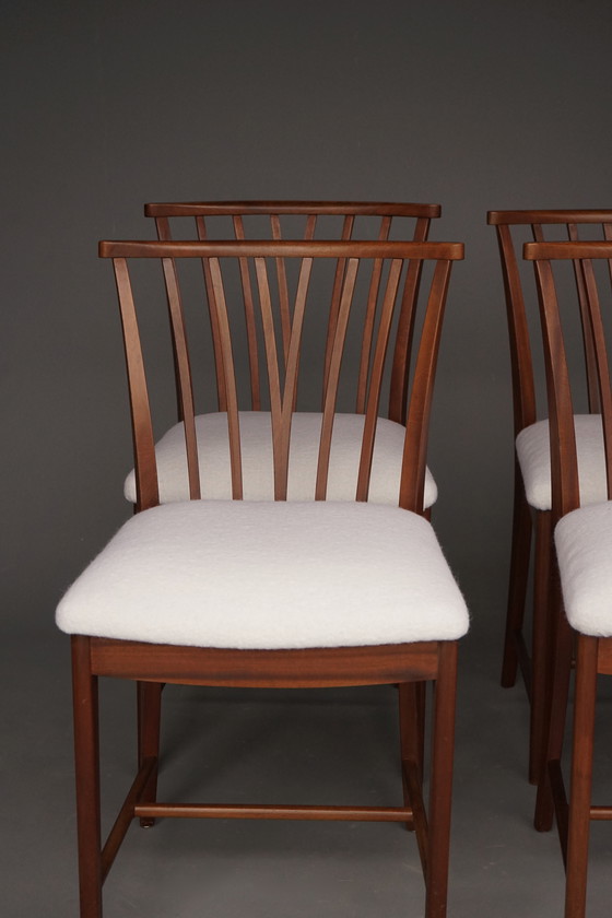 Image 1 of Dining Chairs by Elmar Berkovich for Zijlstra, 1950s. Set of 4