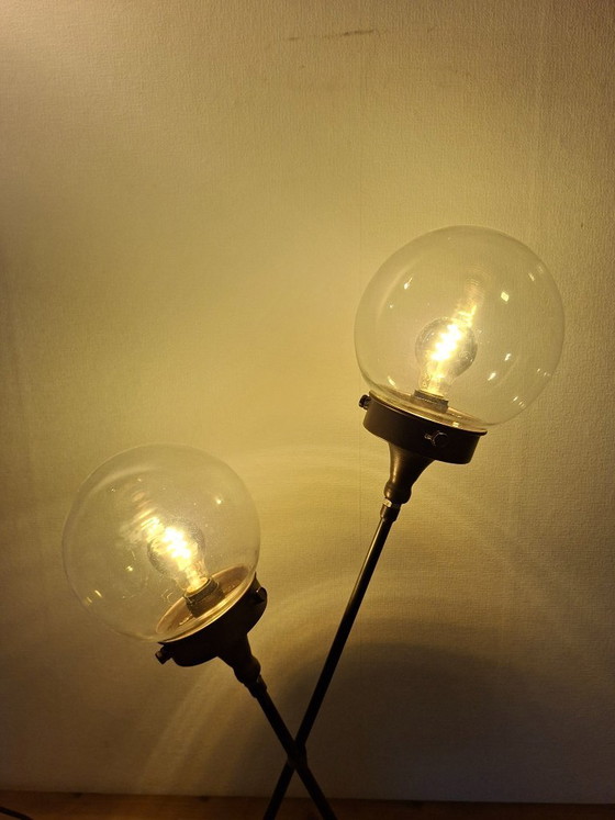 2 Design Lampen Tafellampen/ Vloerlampen. – Metal (photo 2 of 13)