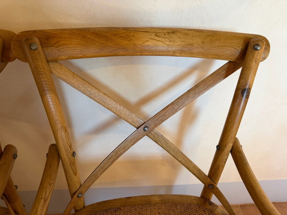 Pair of Dialma Brown DB000076 Armchairs in natural oak, Wood, Beige (photo 7 of 7)