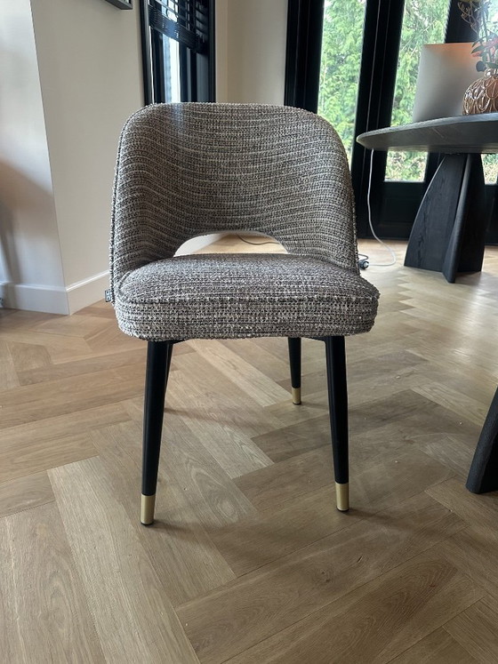 Image 1 of Juego de 10 sillas de comedor Eichholtz Cliff Mademoiselle