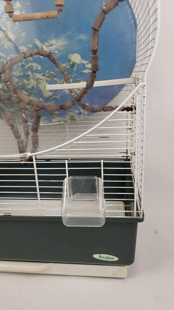 Vintage free standing bird cage – Decorative Objects, Plastic (photo 7 of 12)