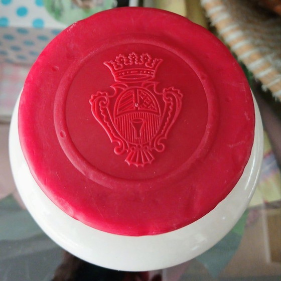 Vintage Franse Mosterdpot Pommery (Grès / Aardewerk) – Decoratieve objecten, Ceramic, Plastic (photo 5 of 6)