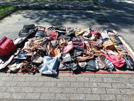 Vintage bags perfect for a market