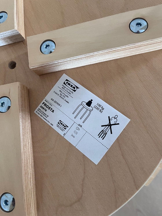 Set di 6 Sgabelli IKEA Frosta – Legno (photo 7 of 7)