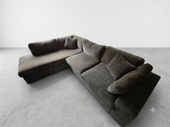 Yukom Ecksofa 3+2 Sitzer Corduroy Jungle – Profijt Meubel, Textile (photo 5 of 5)