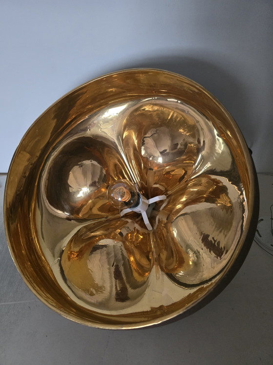 Image 1 of Marset Pleat Box 47 bruin - 24K goud 