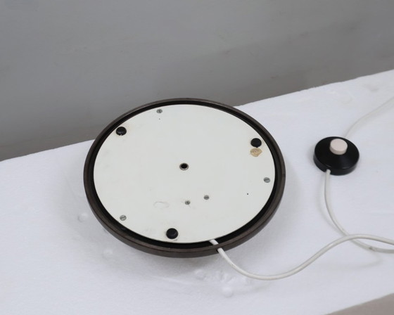 Image 1 of Lampada da tavolo vintage anni '60 Pamio Medusa in vetro Lattimo di Leucos