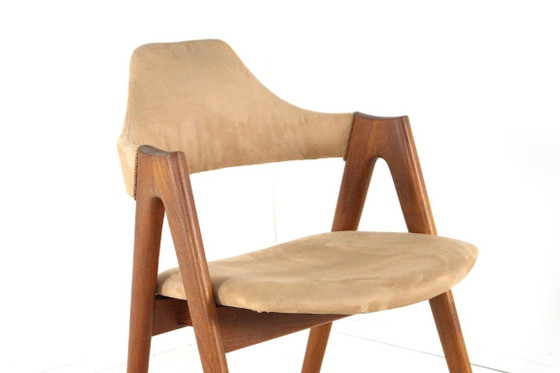 Ensemble de 4 chaises Compass de Kai Kristiansen pour SVA Mobler, design danois vintage (photo 11 of 18)