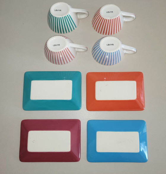 Image 1 of Juego de 4 tazas de café expreso Yves Rocher