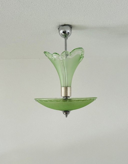 Art Deco Deckenleuchte / Kronleuchter Vintage Design