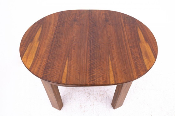 Image 1 of Art Deco table from the 1940s, Poland. 