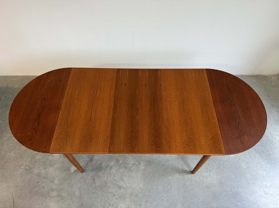 Image 1 of Danish Vintage Dining Table Extendable