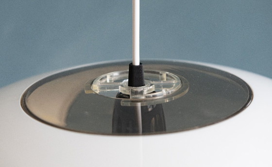 Image 1 of Large White Massive Bug Eye Pendant Lamp