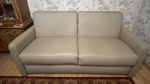 ARCO Premium leather sofa (Lampolet base incl. mattress)