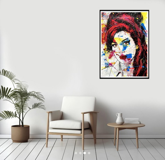 Image 1 of Gongas - Amy Winehouse - Artist canvas