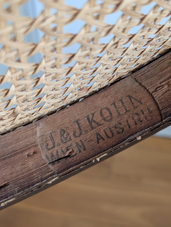 Image 1 of Set van 3 antieke Weense bentwood stoelen – ca. 1900 – J. & J. Kohn