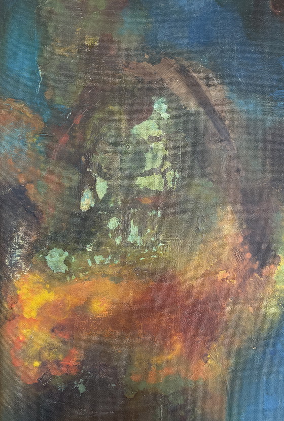 Image 1 of Silvin Bronkart - Deep River - magnificent painting from 1960