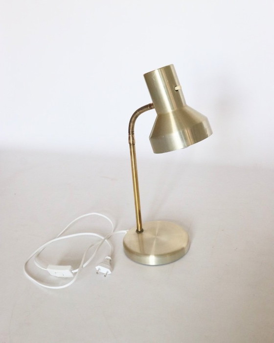 Image 1 of Vintage brass desk lamp Belid Swedish lamp