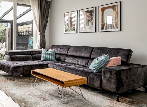 Image 1 of Bellissimo divano da salotto - (Zitmaxx, velluto antracite