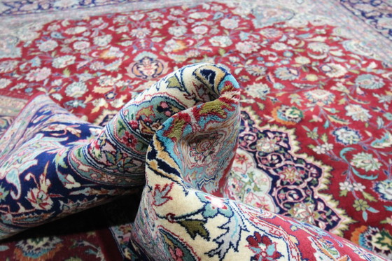 Image 1 of Diseño original chino antiguo de Isfahán anudado a mano, 300 x 240 cm, en excelente estado