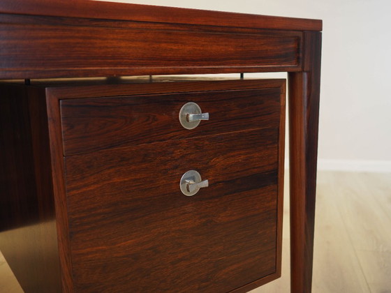 Image 1 of Escritorio Diplomat de palisandro, diseño danés, década de 1970, diseñador: Finn Juhl, fabricante: France & Son