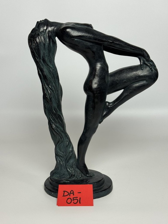 Image 1 of Sculpture 'Sultry Awakening' Designed by Klara Sever for Austin Productions, USA 1970s.