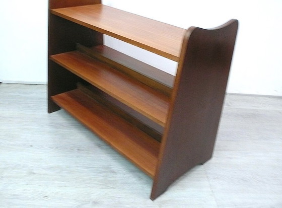 Image 1 of 1950s double-sided bookshelf, floor shelf, WK Möbel, Mid Century