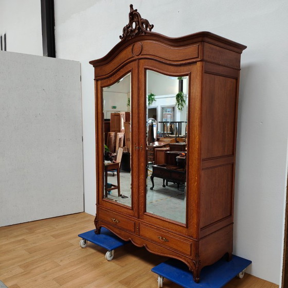 Image 1 of Vintage Kleiderschrank, zerlegbarer Kleiderschrank