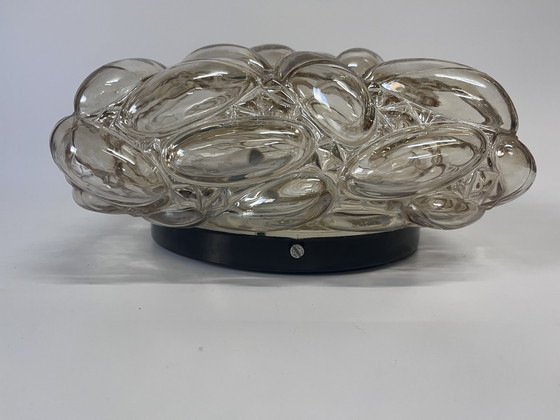 Image 1 of Vintage Helena Tynell Plafonnier/applique Amber Gold Bubbles Spécial Mid Century