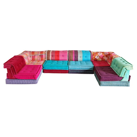 Divano Modulare Roche Bobois con Tessuto Kenzo 1990 Italia – Divani modulari, Cotton, Postmodern (photo 4 of 26)