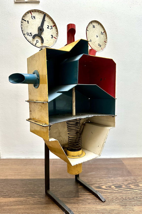 Image 1 of Oggetto d'arte speciale in metallo nei colori Rietveld