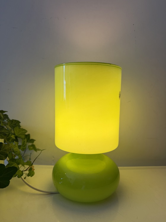 Image 1 of Lykta lamp lime green Ikea