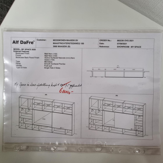 Image 1 of Alf Dafre Myspace wandkast