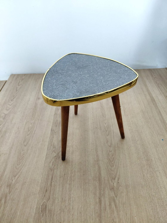 Image 1 of Beistelltisch aus den Fünfzigern mit Bumerang-Motiv